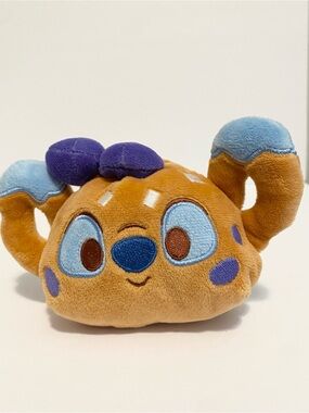 Disney Munchlings Stitch Blueberry Pretzel Scented Small 4” Plush Stuffed Toy